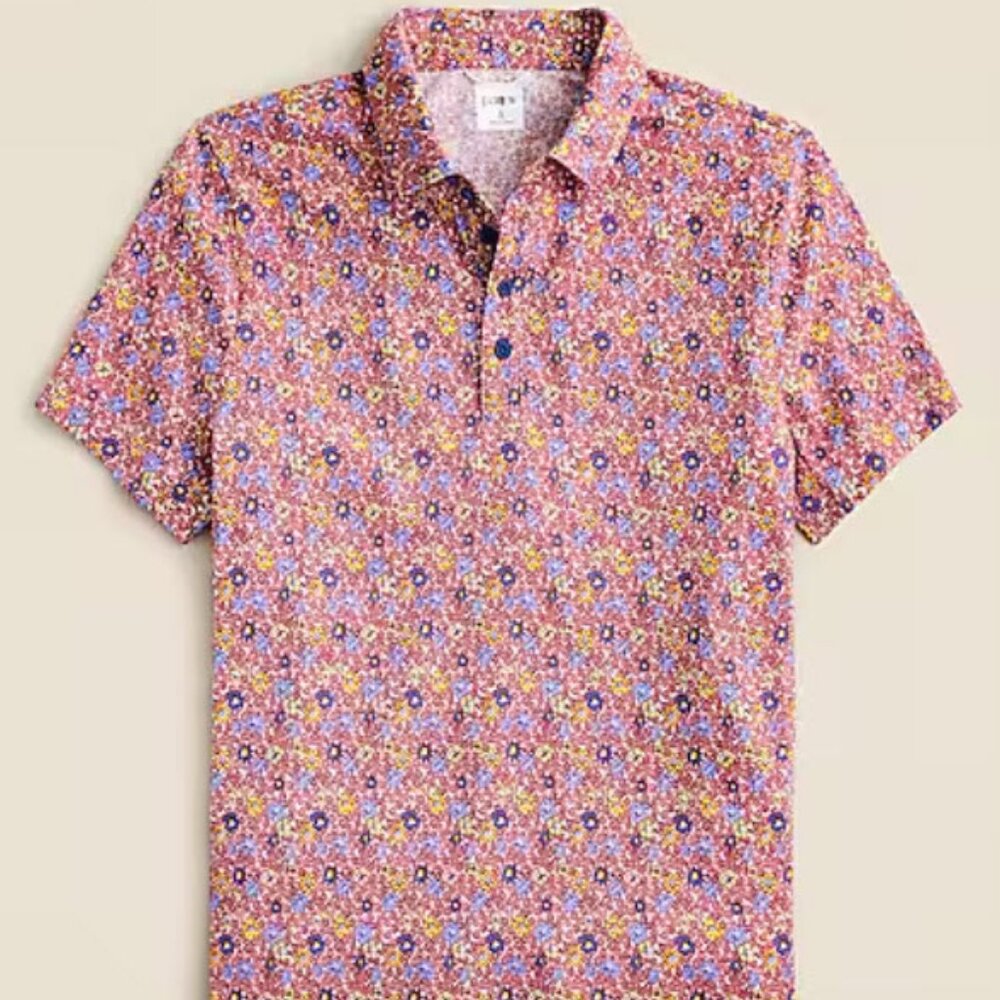 J.Crew Performance polo shirt with COOLMAX